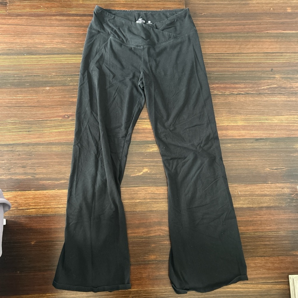 Hollister Black Flared Leggings